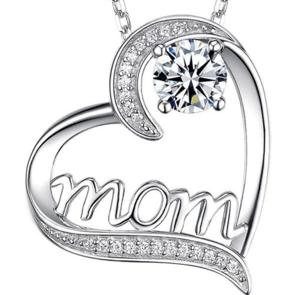 ❤️ Love Heart Sterling Silver Pendant - Picture 1 of 5